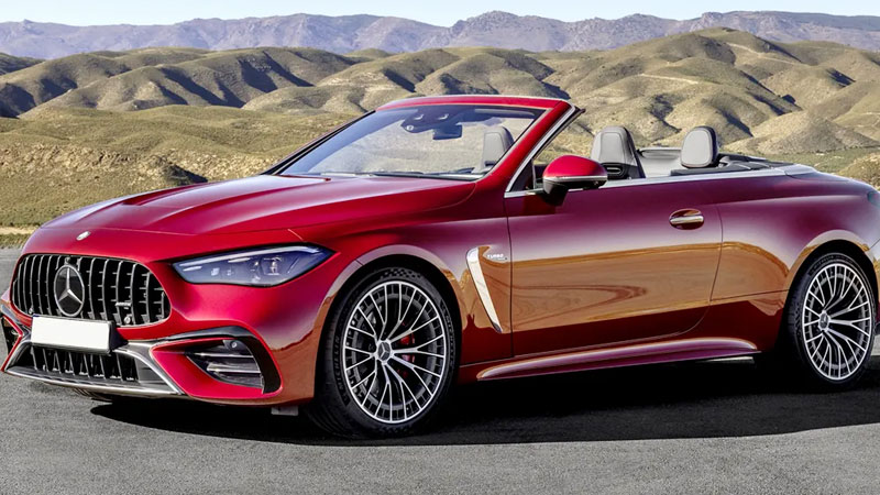 Luxury Mercedes CLE 300 4MATIC Cabriolet Rental in Delhi