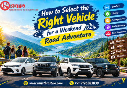 How to Select the Right Vehicle for a Weekend Road Adventure