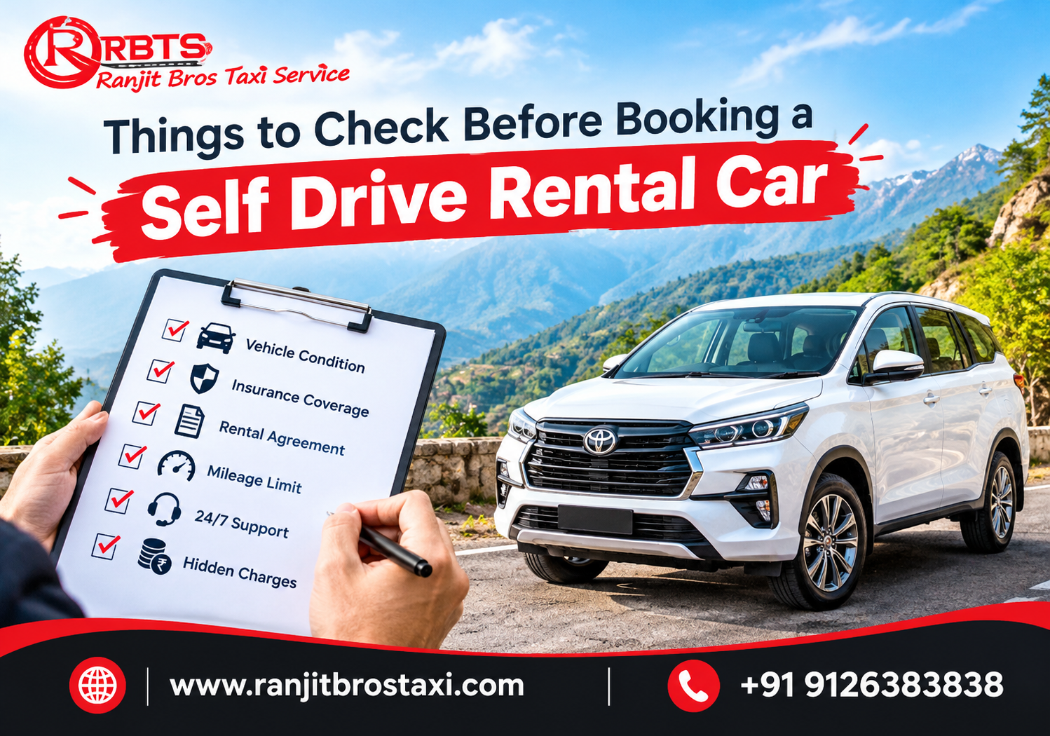 Things to Check Before Booking a Self Drive Rental Car